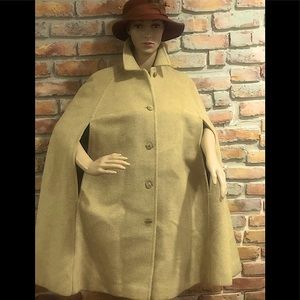 PENDLETON virgin wool cape